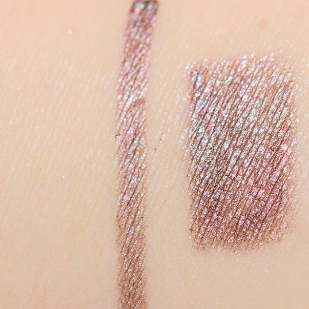 Marc Jacobs Highliner Gel Eyeliner In The Shade Cherry on Taupe