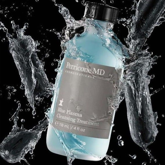 Formulated with multiple key sciences and ideal for all skin types & tones, Perricone MD's "No Rinse" Micellar Cleansing Treatment quickly and effectively cleanses with no rinsing required. No Rinse Micellar Cleansing Treatment is a liquid cleansing treatment which works as a 3-in-1 cleanser, toner, and makeup remover all in one. Skin is left looking and feeling Refreshed, Revived, & Renewed.