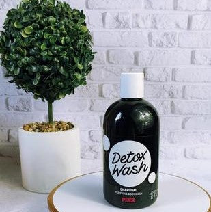 Victoria Secret Pink Detox Wash Charcoal Purifying Body Wash 12oz.