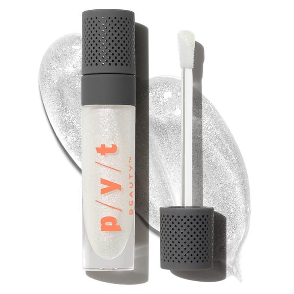 PYT Beauty Shimmer Dúo de 2 piezas: juego de iluminador y brillo de labios
