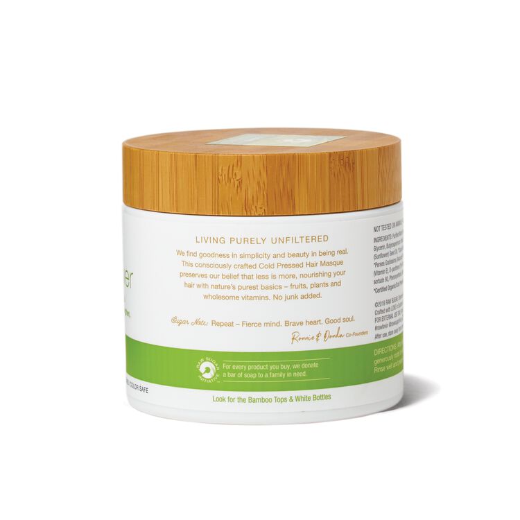 Raw Sugar Healing Power Haarmaske - Avocado + Bananenöl + Kokosmilch + Agave