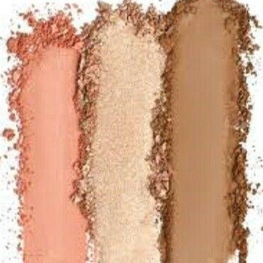 Realher ultimate glow getter face palette features 3 beautiful glowing shades that will highlight and contour every inch of your face and body giving off that island glow youve been dreaming about! Only available for purchase at Facetreasures Boutique at Facetreasures.com shipped same day you order worldwide. #Facetreasures # FacetreasuresBox #ladiesngent