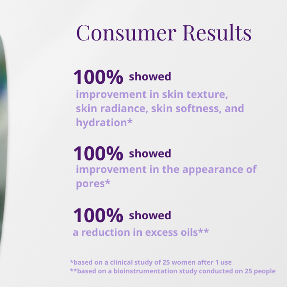 A daily gel cleanser with natural fruit exfoliant that thoroughly but gently lifts impurities and unclogs pores while leaving skin soft and hydrated.