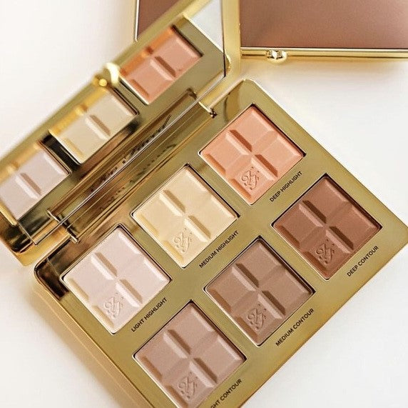 Too Faced Cocoa Contour Bronzer Highlighter Face Palette, Smells Like Coco!