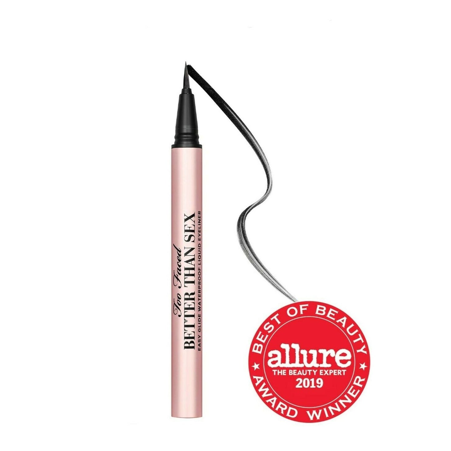 This cutting-edge liquid eyeliner is the easiest you'll ever use, created to produce a sharp, fluid, smudge-proof line, every time! Ingredient Callouts: Free of parabens and phthalates. This product is also vegan, cruelty-free, and gluten-free.