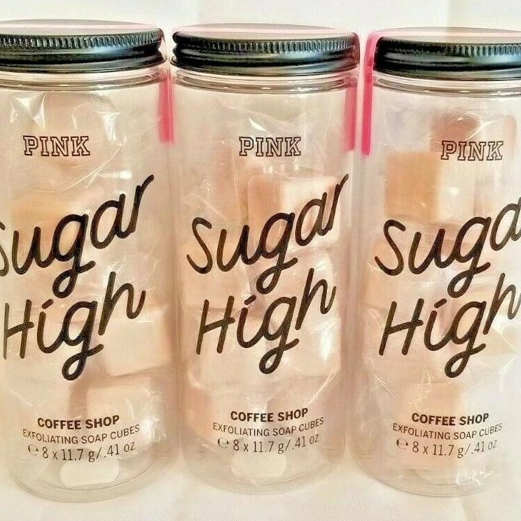 Victoria’s Secret PINK Sugar High Coffee Shop Exfoliating Soap Cubes