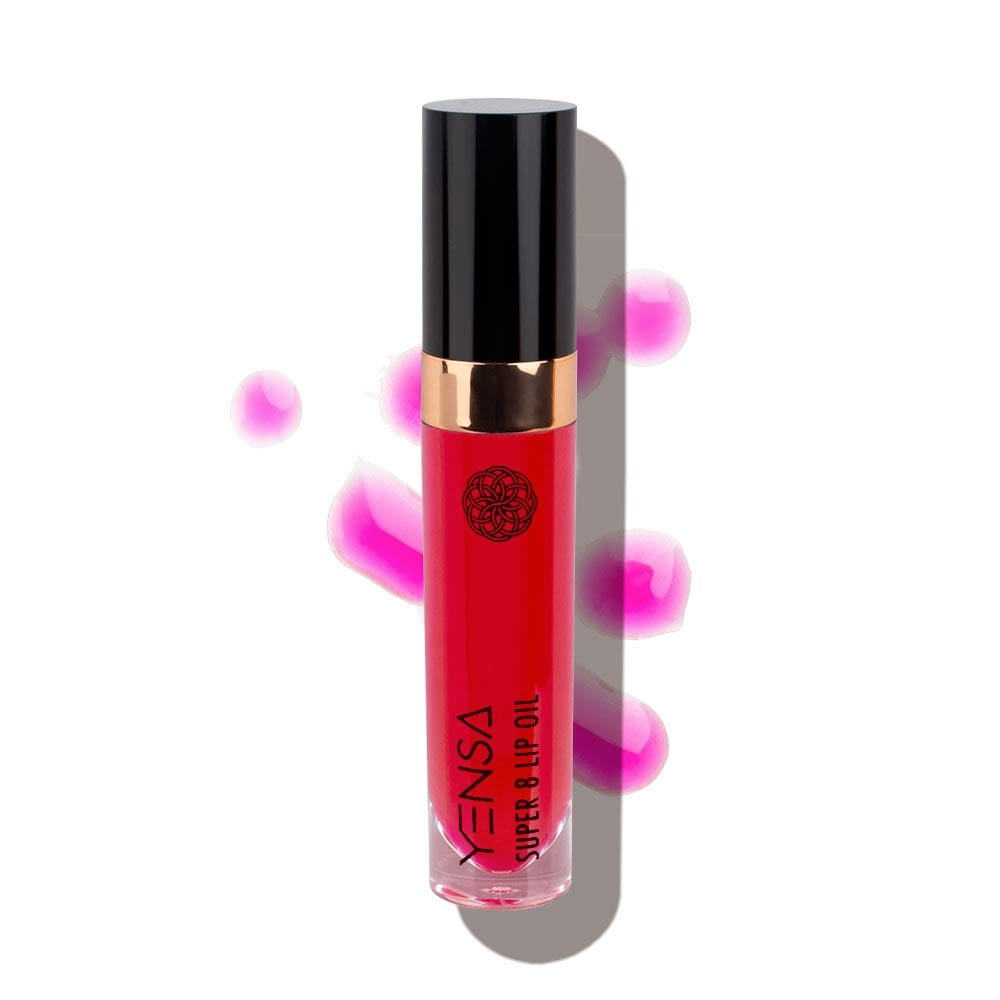 Yensa Super 8 Modern Lip Oil In The Color Pink Shine