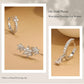 3-Piece Cubic Zirconia Huggie & Stud Earring Set – Gold Or Silver Ear Stack for Multiple Piercings