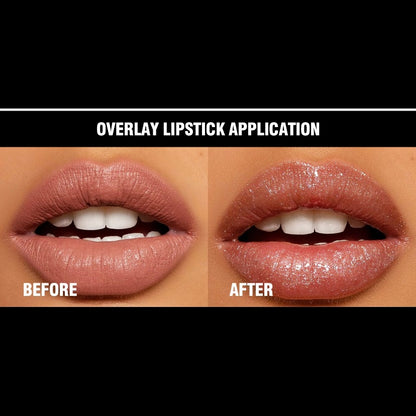 Adorno labial rellenador de labios con forma de diamante de gatito de peluche | Labios regordetes naturalmente | 4 colores pastel