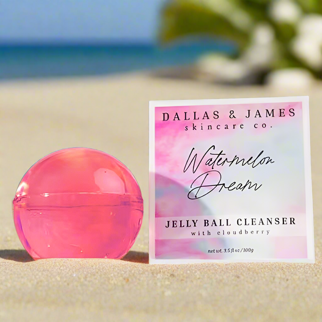 Watermelon Infused Facial Jelly Cleansing Ball w/ Cloudberry