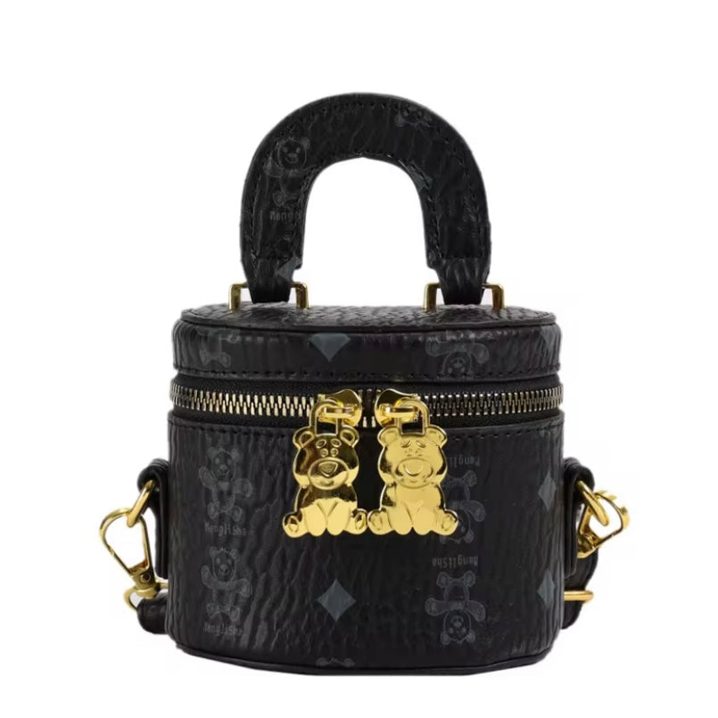 Chic Vegan Leather Bucket Bags - Versatile & Stylish in 4 Colors