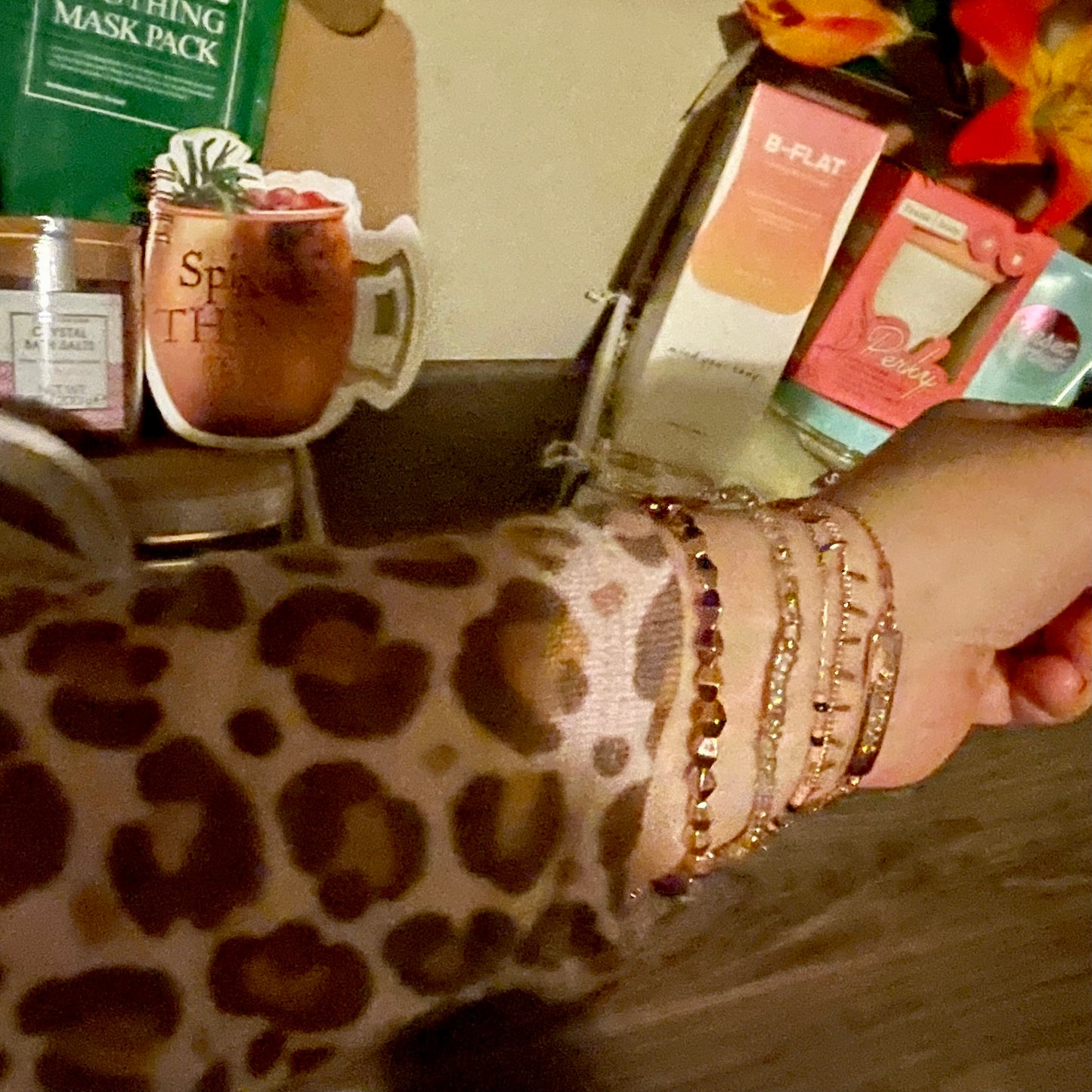 Wunderschönes 5-teiliges goldenes Survivor-Armbandset | Passt allen Größen