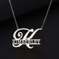 Personalized Gold or Silver Custom Name Necklace - Elegant Cursive Script