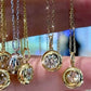 Moissanite & Diamond Bezel Pendant Necklaces – Gold & Silver Chains