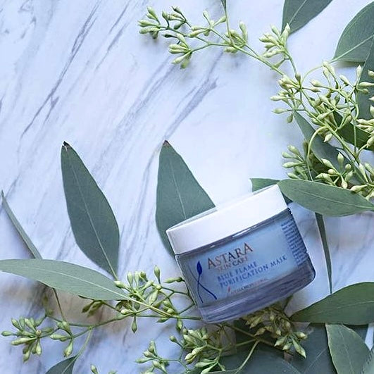 Astara Blue Flame Purification Mask - Anti-Aging, Deep Cleansing, Celebrity Favorite