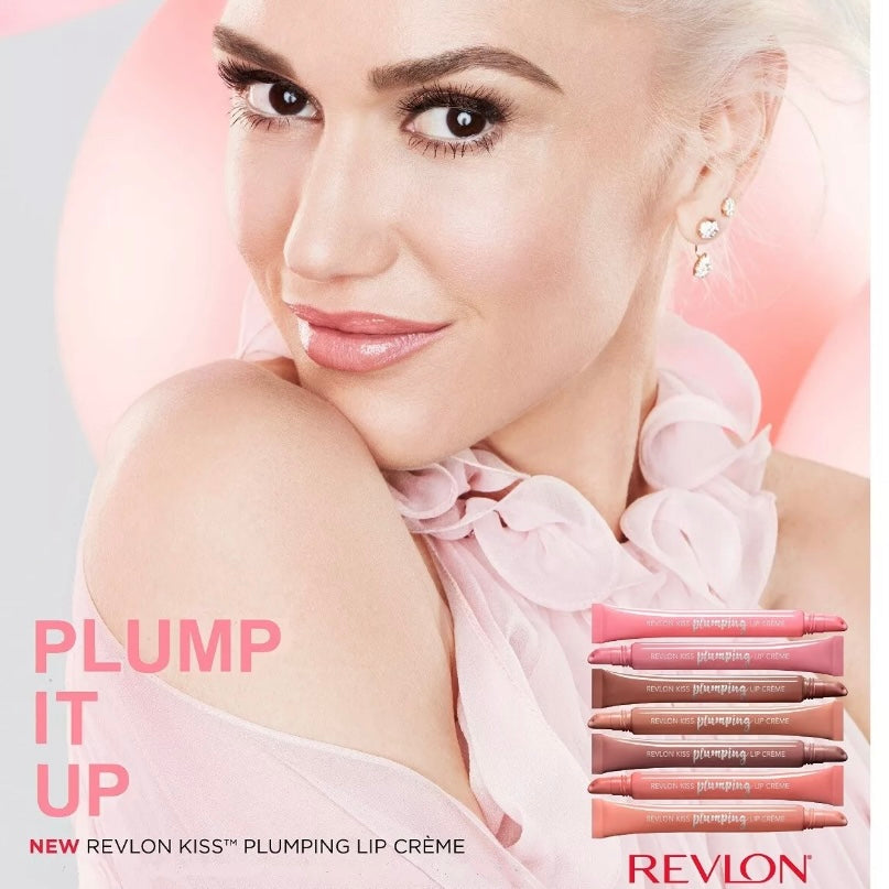 Revlon Kiss Plumping Lip Crème - Velvet Mink, Spiced Berry, Almond Suede,  Peony, Nude Honey | Volulip™ Technology