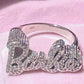 Sparkling 925 Silver Barbie Ring - Elegant & Glamorous Jewelry for Every Fashionista