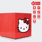 Mininevera Hello Kitty - Enfriador lindo y compacto para bebidas y refrigerios - Rosa o rojo - Capacidad de 6,7 L - Alimentación CA/CC