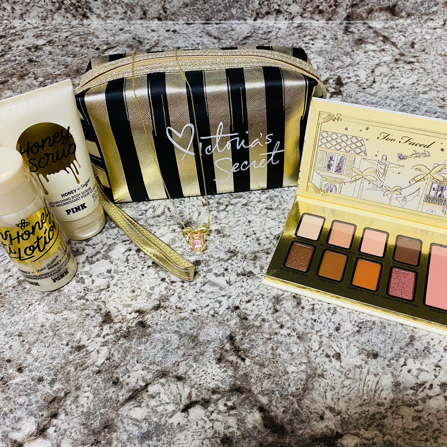 Victoria Secret & Too Faced Beauty & Fine Jewelry Bundle, Shipped Free