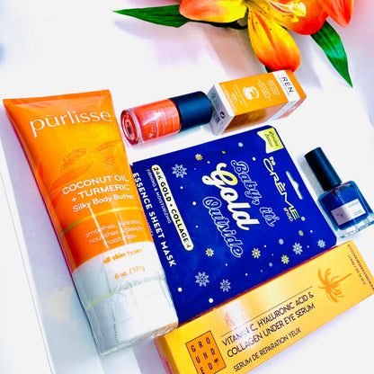 Luxury Spa Retreat Gift Box with Free Adorable Electronic Skincare Cleansing Paw