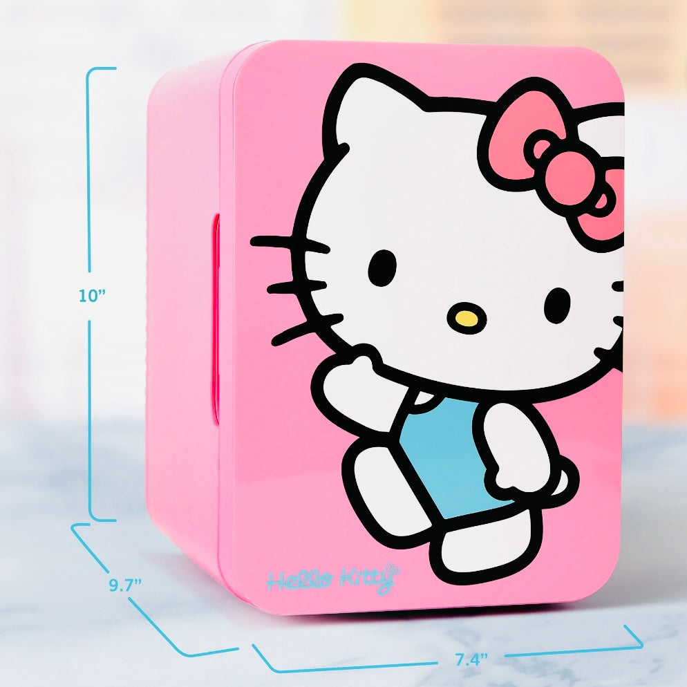 Cute Hello Kitty Multi-Color 6L 120v Mini Fridge/Cosmetic Cooler