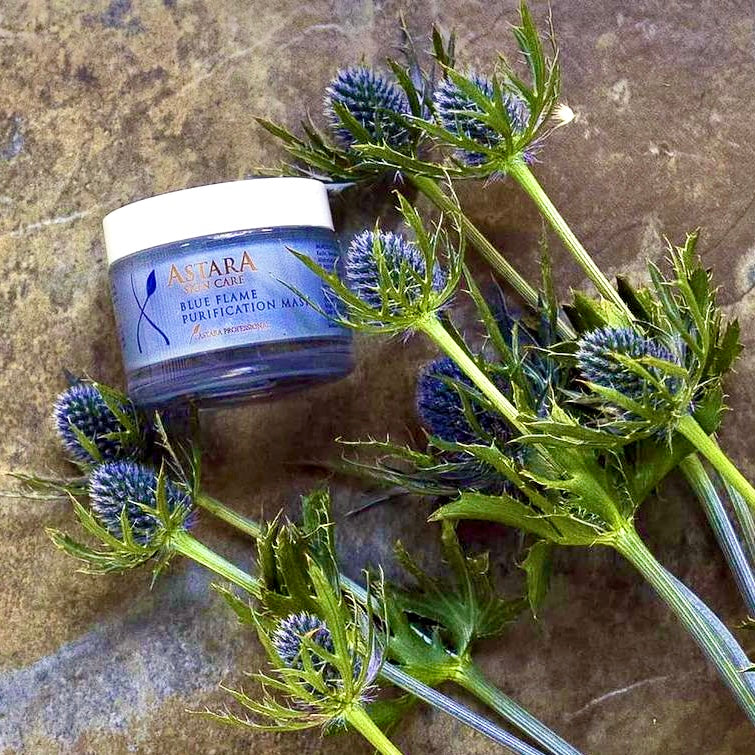 Astara Blue Flame Purification Mask - Anti-Aging, Deep Cleansing, Celebrity Favorite