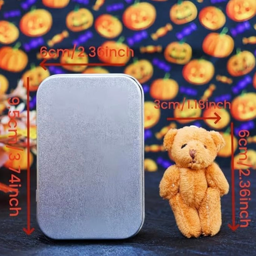 Halloween Pocket Hug Worry Bear – Anxiety Relief, Fidget Comfort Toy, Stress Gift for All Ages