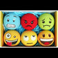 Emoji Bath Bombs for Kids & Adults – All-Natural, Vegan, Sensitive Skin Friendly, 6 Piece Fun Gift Set