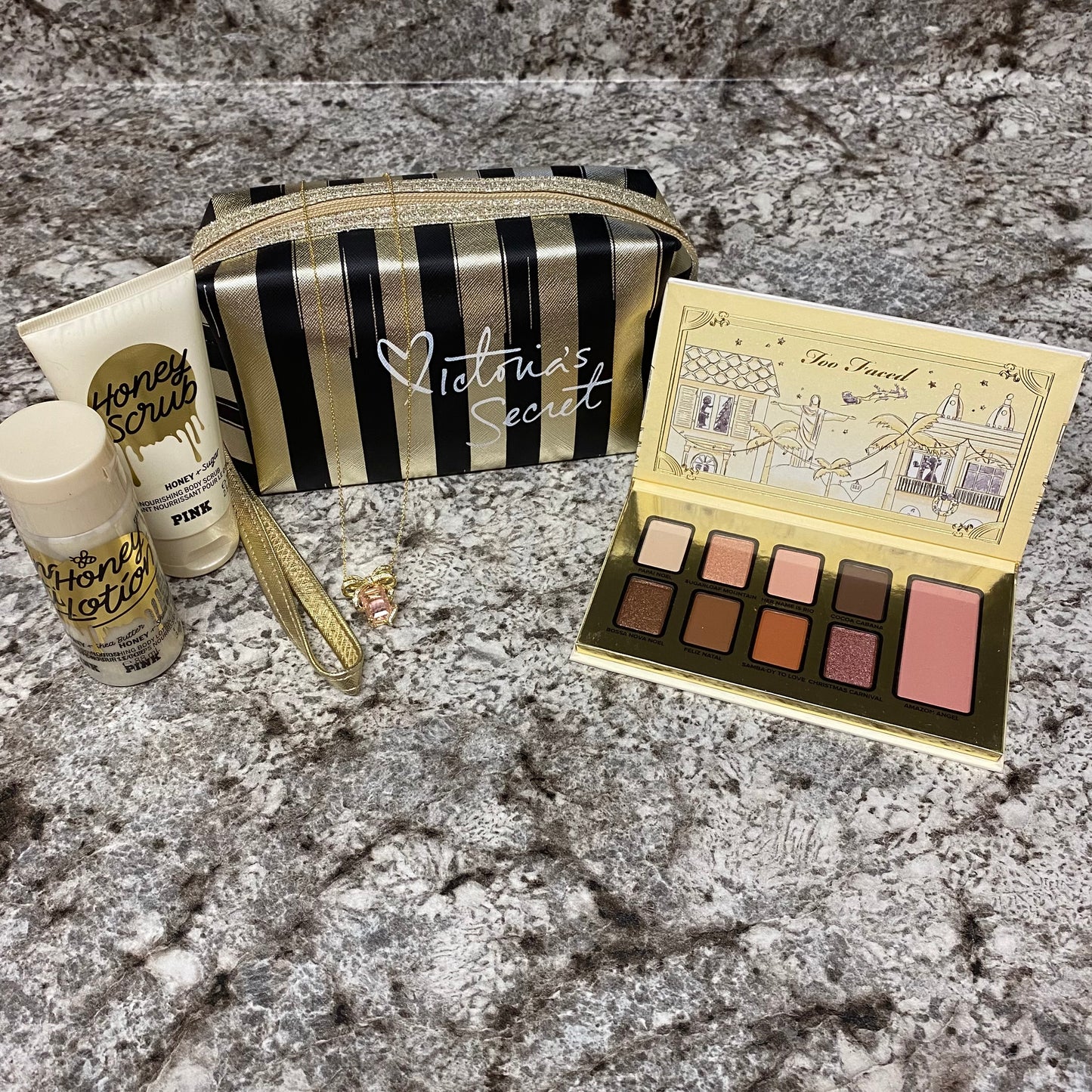 Victoria Secret & Too Faced Beauty & Fine Jewelry Bundle, Shipped Free