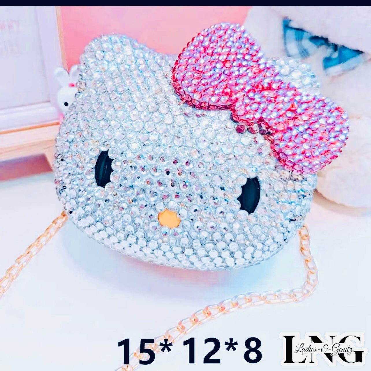 Hello Kitty Bag Y2k Luxury Designer Sanrio Plush Shoulder Crossbody Bags  Korean Handbags For Women Shopping JK Lolita Cute Girls