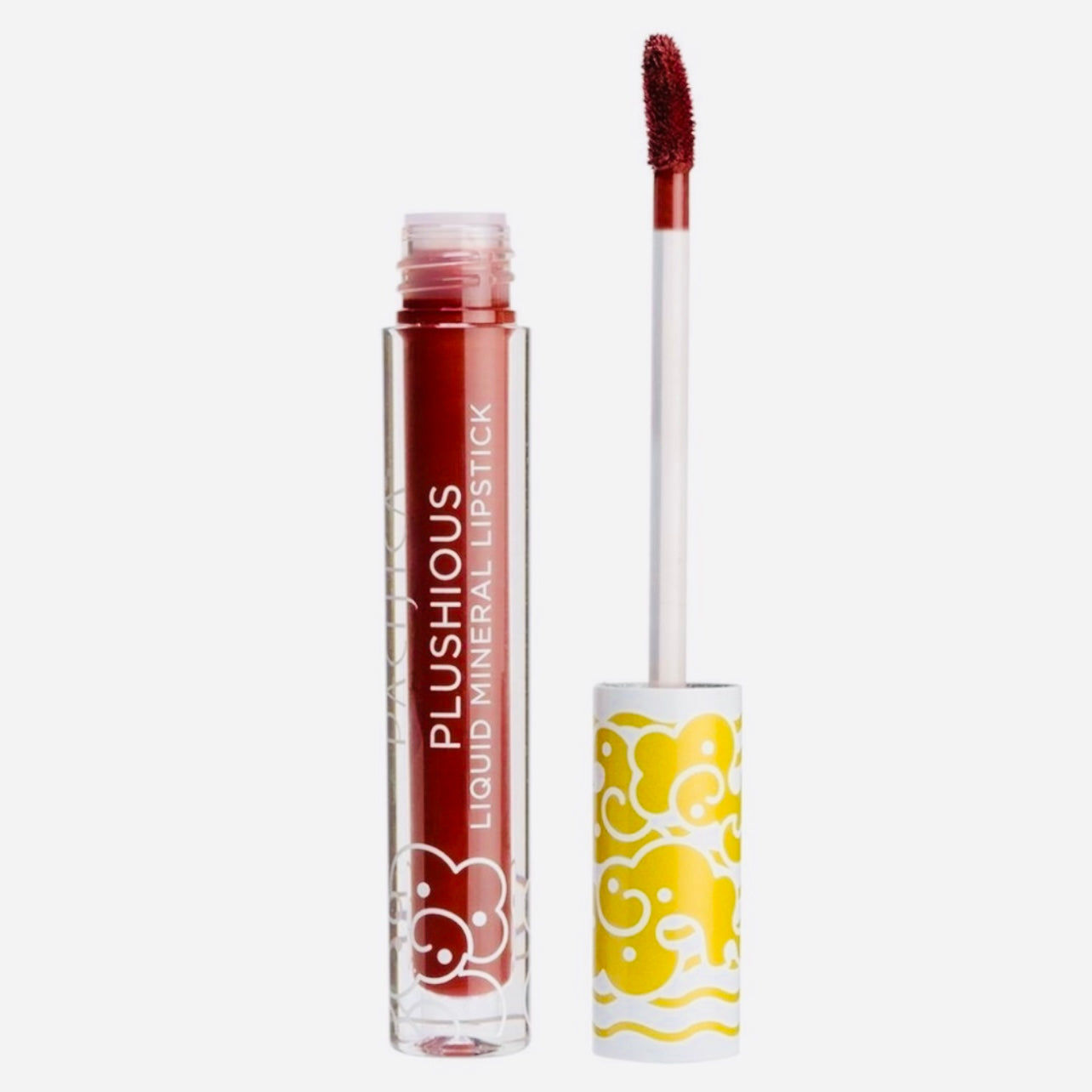 Pacifica Plushious Liquid Mineral Lipstick In “Bea” Full-size