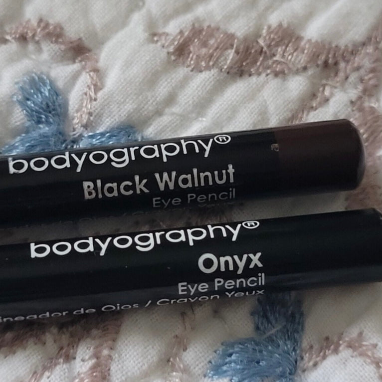 Bodyography Duo Eye Pencil Set In The Colors Onxy & Black Walnut