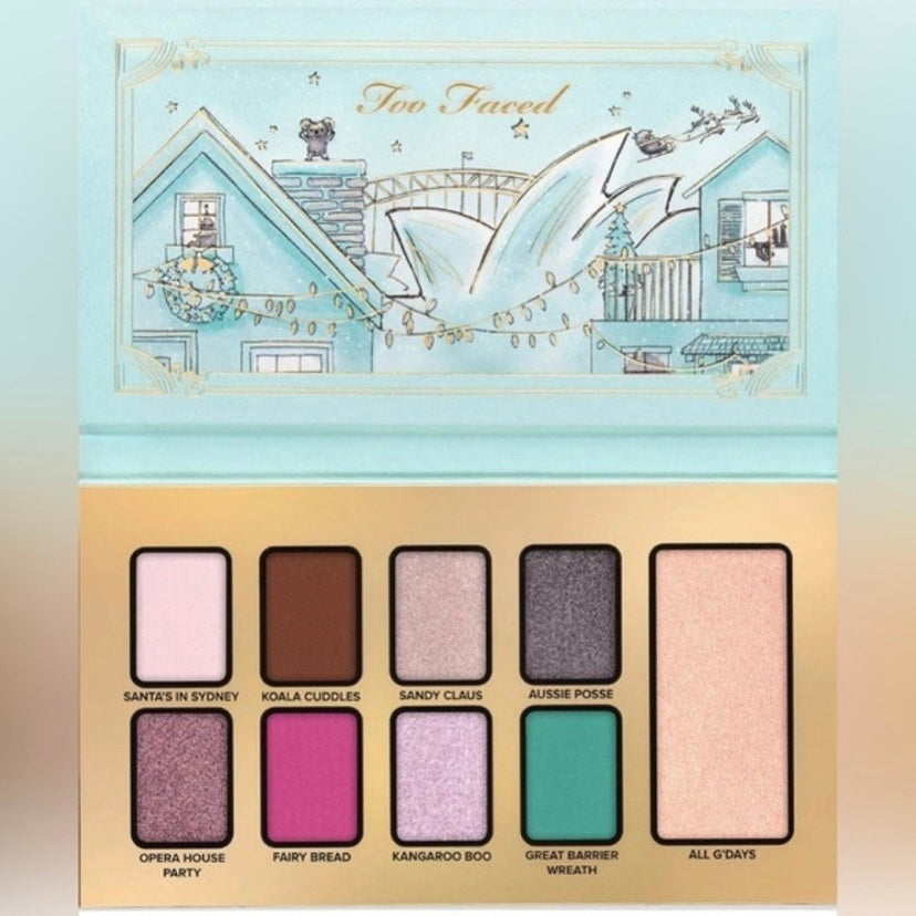 Too Faced Christmas Around The World Holiday Gift Set limited-edition