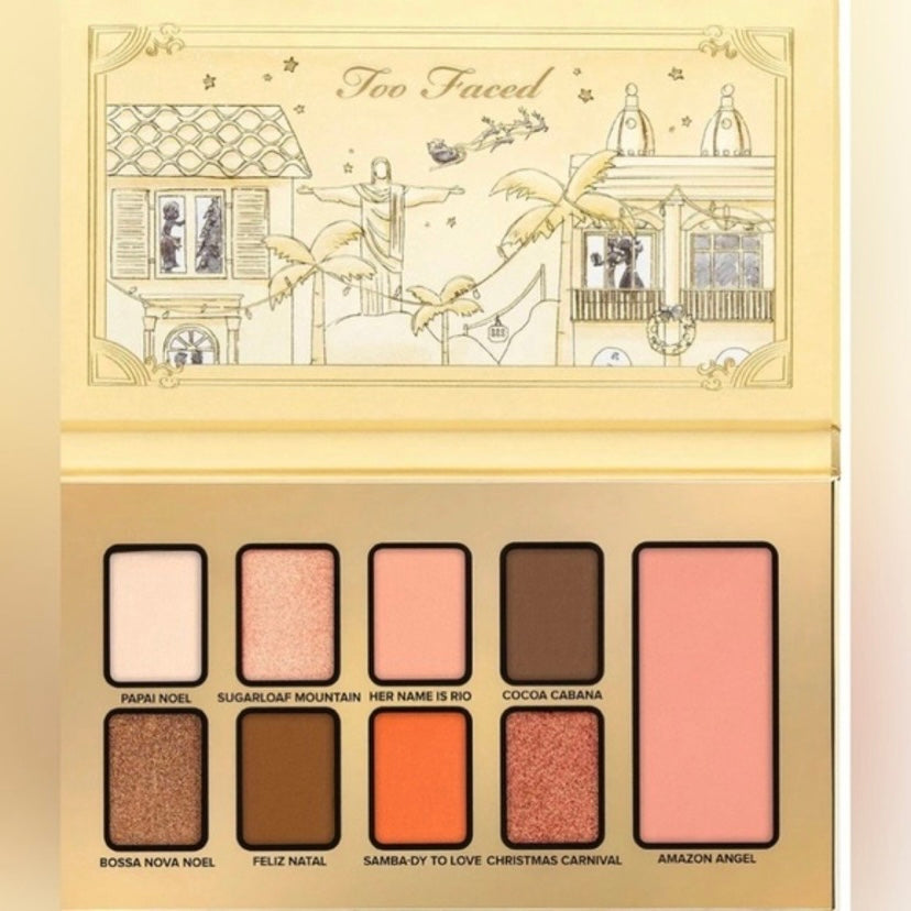 Too Faced Christmas Around The World Holiday Gift Set limited-edition