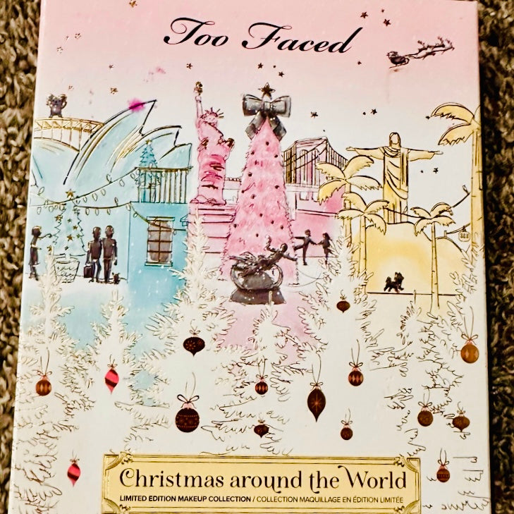 Too Faced Christmas Around The World Holiday Gift Set limited-edition