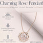 Luxury Rose Gold Jewelry Set with Rare Australian Crystals – Necklace, Earrings & Bracelet | Also in 925 Silver