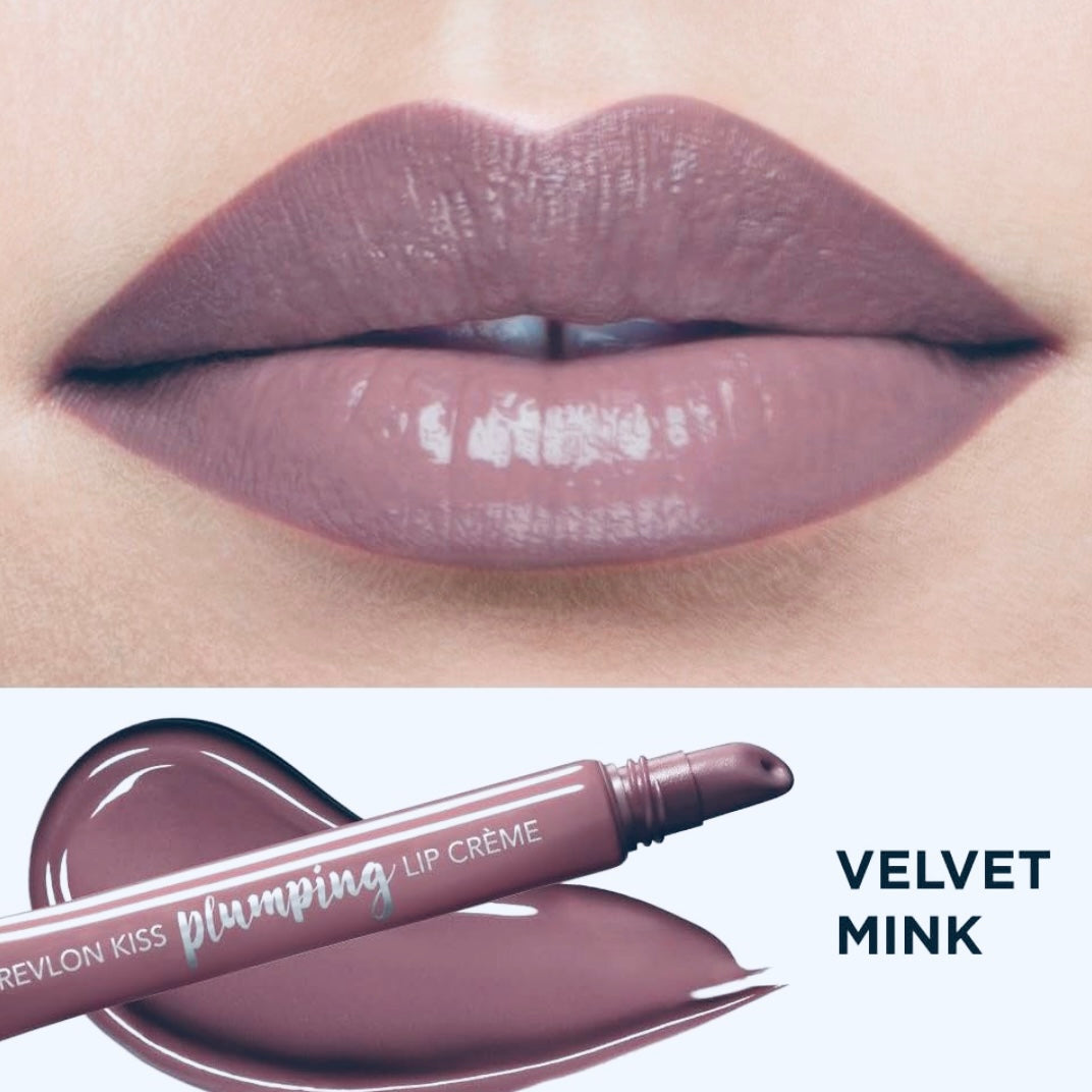 Revlon Kiss Crema labial voluminizadora, 540 Velvet Mink 