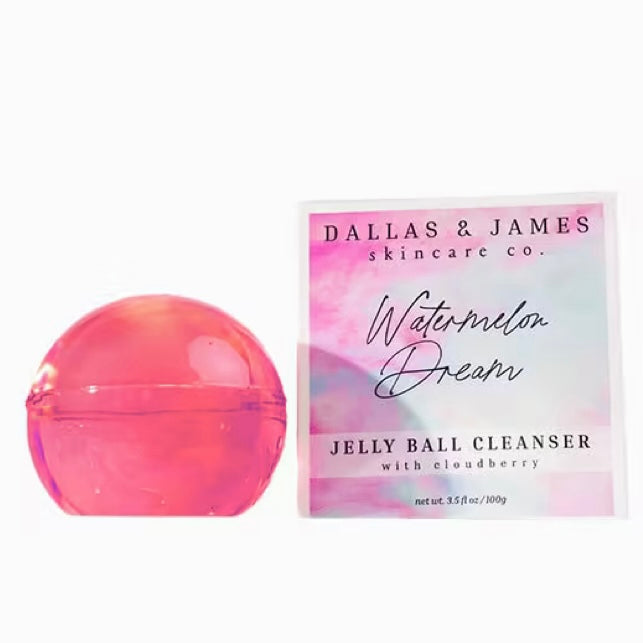 Watermelon Infused Facial Jelly Cleansing Ball w/ Cloudberry