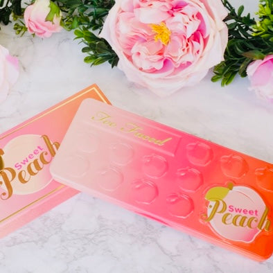 Too Faced Sweet Peach Eyeshadow Palette, Smells Like Peaches, Full size