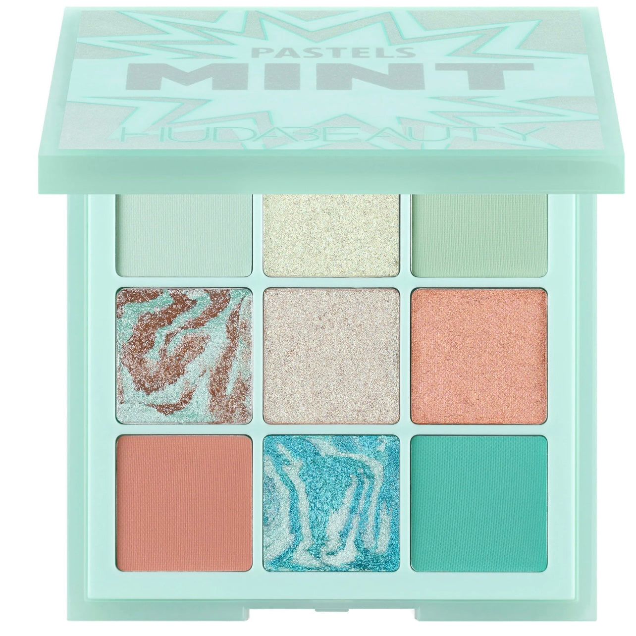 Huda Beauty Color Block Obsessions Premium Eyeshadow Palette: Mint