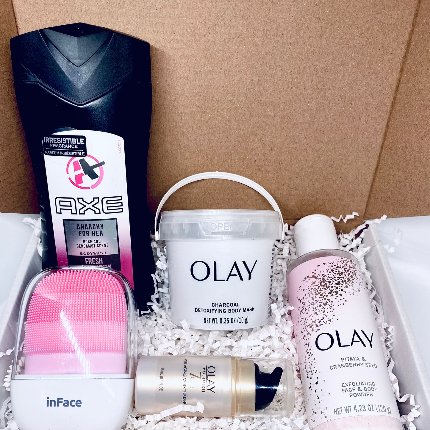 Olay Anarchy ultimate Self-care bundle w/Electric Facial Tool