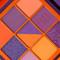 Huda Beauty Color Block Obsessions Eyeshadow And Liner Palette: Purple & Orange w/ Free gift