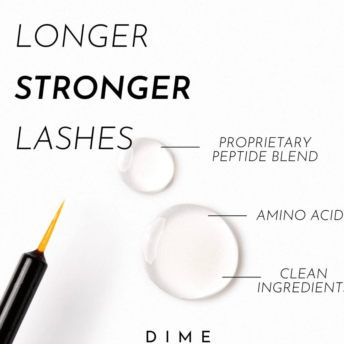 Dime Beauty Eyelash Boost Serum Full-size 6ml/.20oz.
