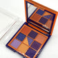 Huda Beauty Color Block Obsessions Eyeshadow And Liner Palette: Purple & Orange w/ Free gift
