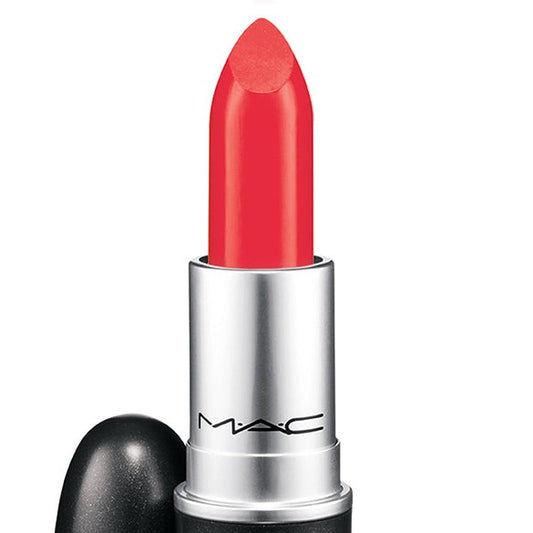 AC Matte Lipstick In The Color Lady Danger 0.1 Oz/3g.  Vivid bright coral-red. Color plus texture for the lips. Stands out on the runway. Simmers on the street.
