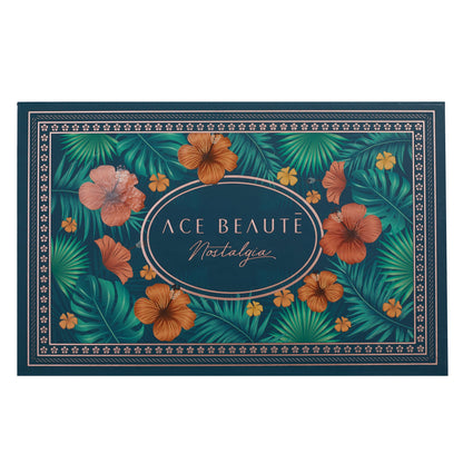 Ace Beaute Nostalgia 15 Color High Pigmented Eyeshadow Palette w/ Mirror