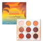 Our Cali Chic 9 Color High Pigmented Eyeshadow palette is inspired by the beautiful sunsets of sunny Los Angeles, it's a cool toned eyeshadow palette featuring mattes and shimmers for endless day time to night time smokey and dramatic drama eye looks.  Get Ready To Create!