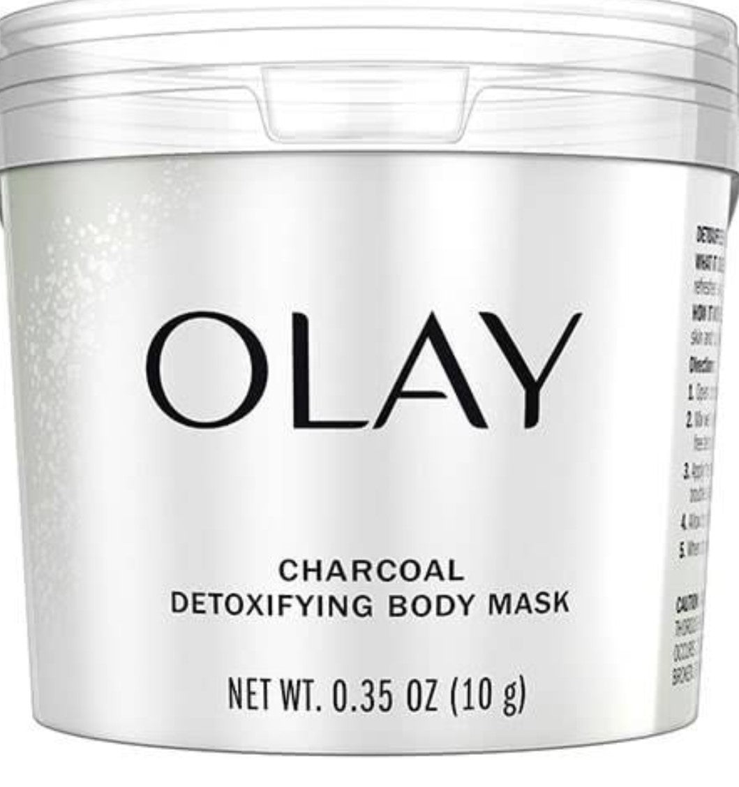 Olay Charcoal Detoxifying DIY Body Mask