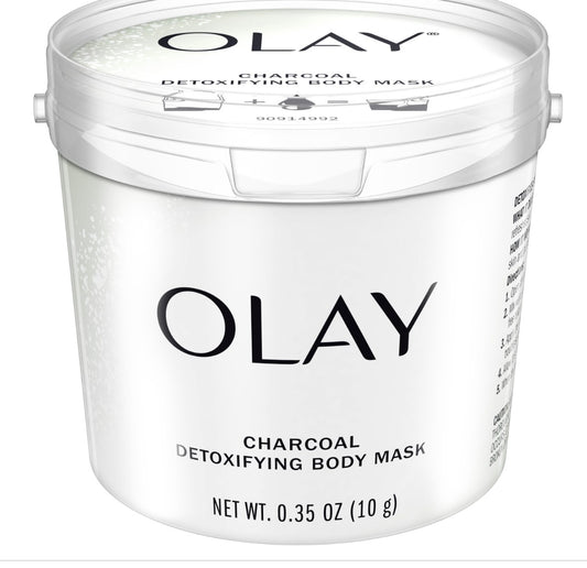 Olay Charcoal Detoxifying DIY Body Mask