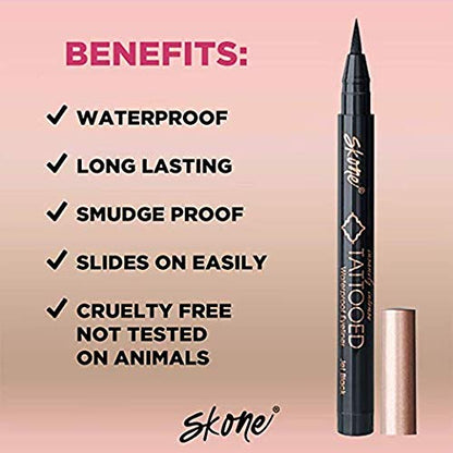 Skone Cosmetics Insanely Intense Tattooed flüssiger Eyeliner 